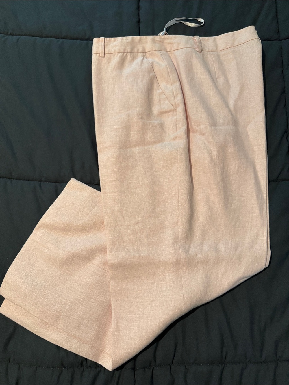 Women’s Ralph Lauren Light Pink Linen Chinos